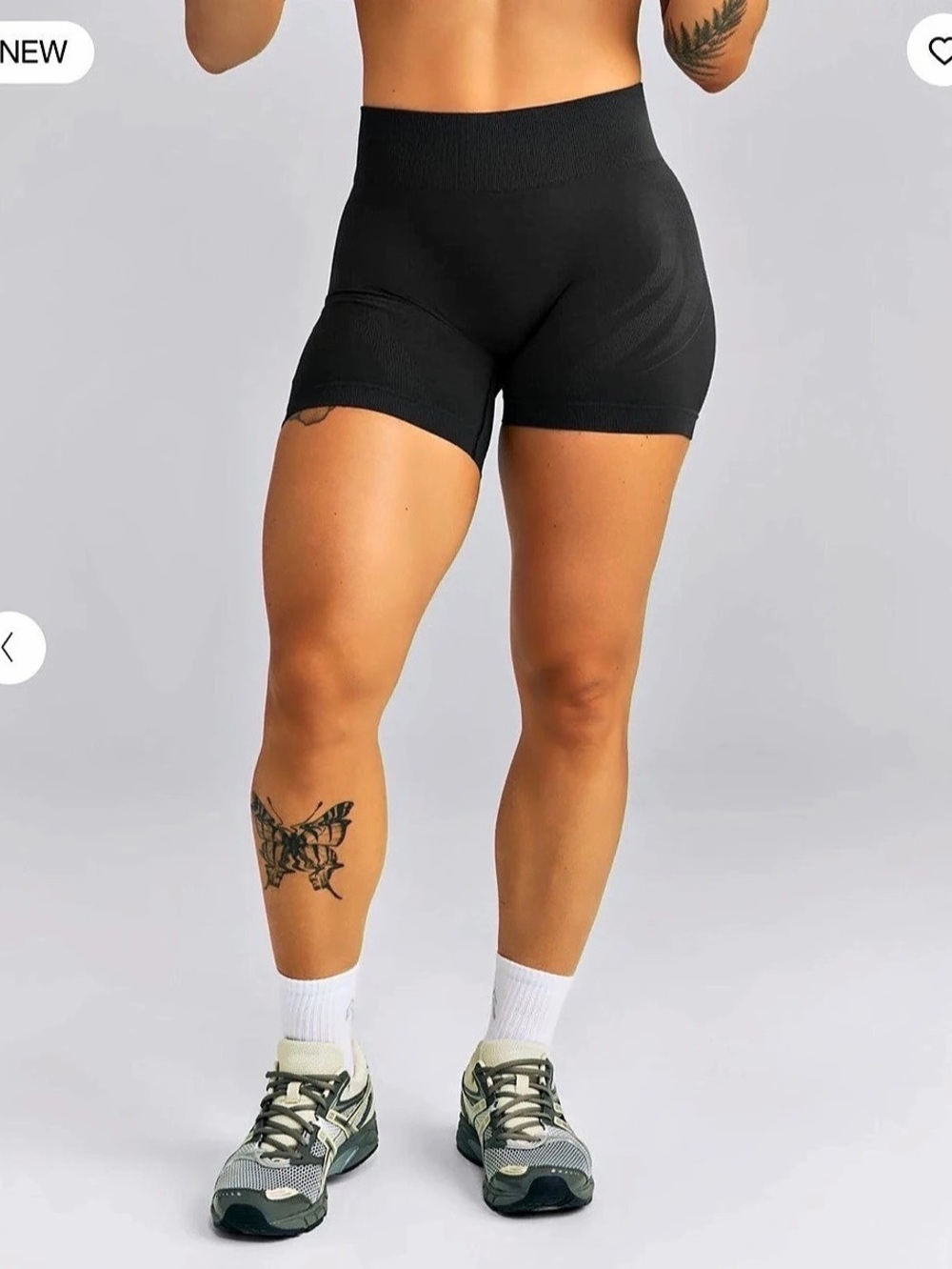 Oner Active EnhanceLift Seamless Black Shorts
